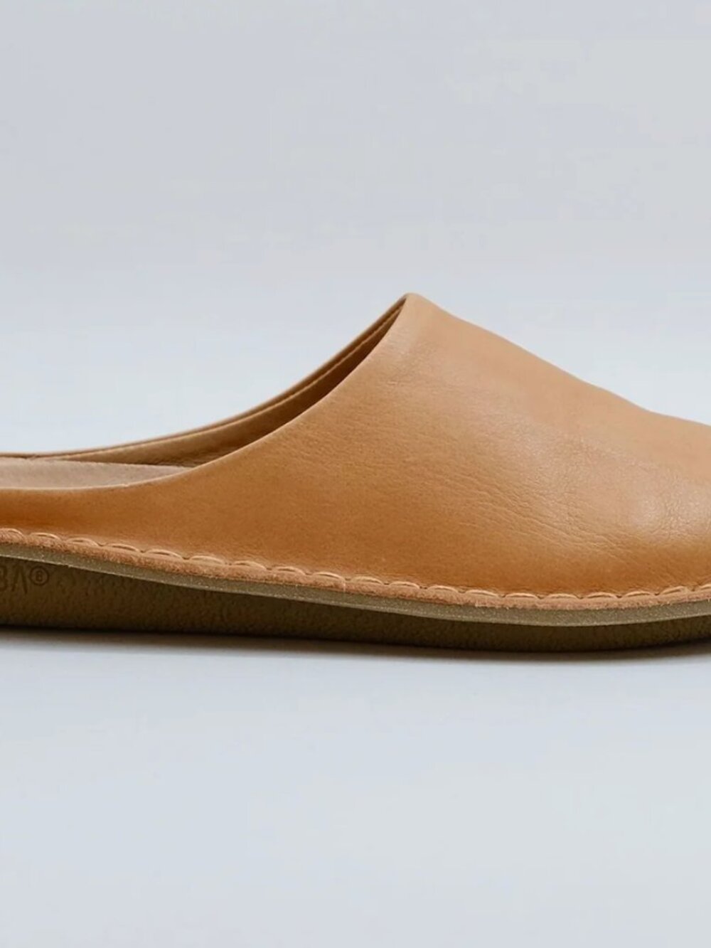 VIBA Mule Slip ons ROMA Leather Fawn Tan - Size 41 - Picture 7 of 8